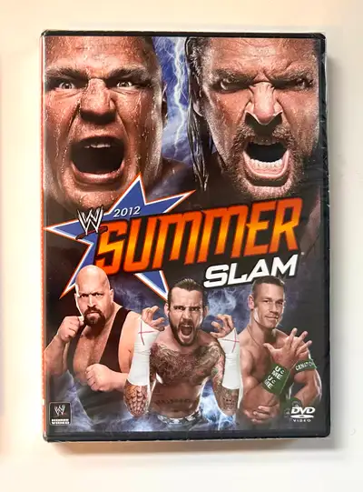 WWE Summer Slam 2012 Wrestling DVD - Brand New, View more