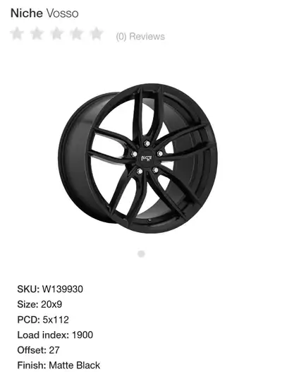 Niche Road Wheels M203 Vosso BD - Matte BLK 20x9 5x112 27 66.5 Michelin ΡILOT ΑΙΡΙΝ 5 SUV 105V XL BE...