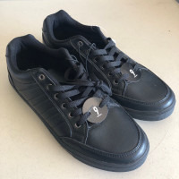 Rivet 61 Low Cut Lace Up Sneakers Shoes Men’s 9  Black NEW