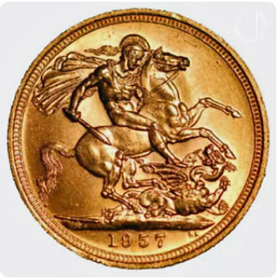 Great Britain 1957 1 Sovereign Gold Coin in Arts & Collectibles in Kingston