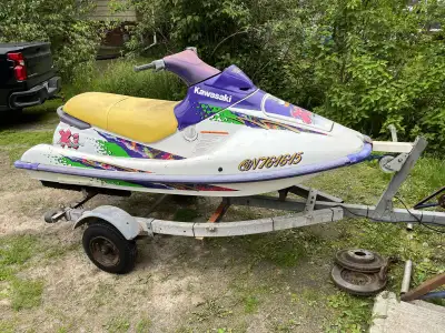 $2000 package deal or will separate want $1200 trailer $1100 jetski prices r firm Jetski is running...