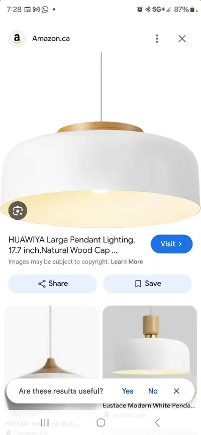 HUAWIYA Pendant Light, View more