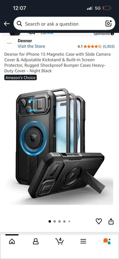 Dexnor iPhone 15 Case, View more