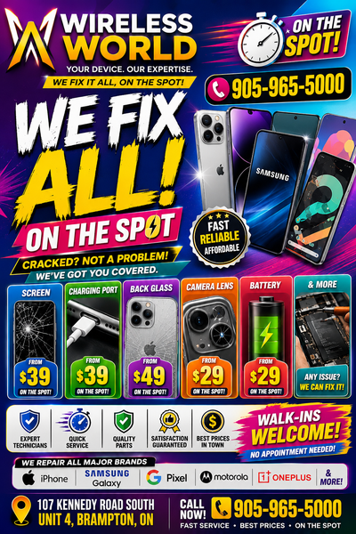 SAMSUNG/ IPHONE/ LG/ GOOGLE/ HUWAEIPHONE AND TABLE FIX ON THE, View more