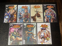 Assorted Street Fighter/Capcom Comic Books For Sale