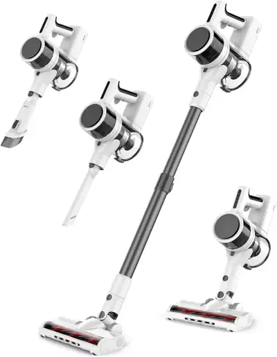 Cordless Vacuum Cleaner for Home Detachable Battery VeryPowerful, View more