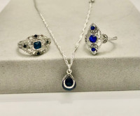 NEW: Rings and Pendant Necklaces on Sterling - $5.00-$8.00
