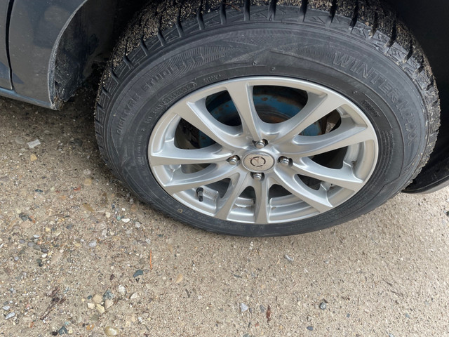 Four Bolt Honda, Toyota, Chevy , Mini Alloy wheels + snow tires. in Tires & Rims in Oakville / Halton Region - Image 3