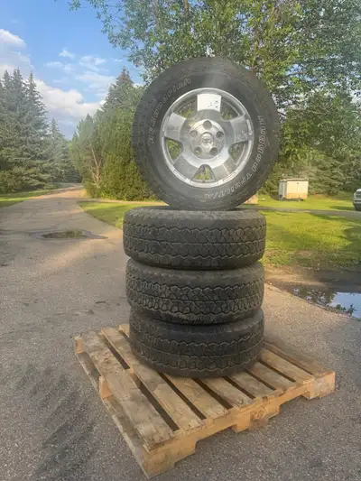 Tires are sold as a set of 4 and I will not sell separately. Tire Details: • Brand: BFGoodrich • Mod...
