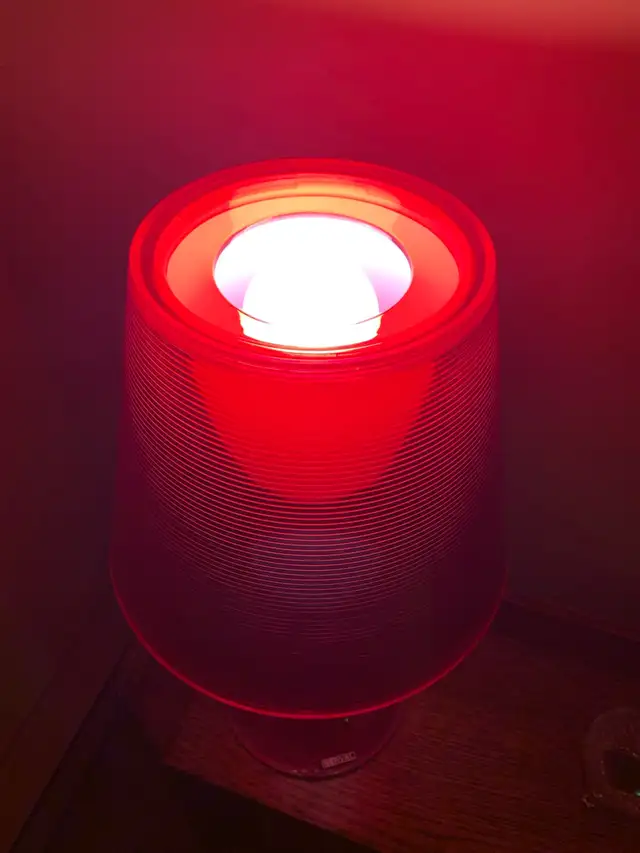 Rare Miss K Table Lamp Transparent Red by Nerval Philippe Starck in Indoor Lighting & Fans in Laval / North Shore - Image 4