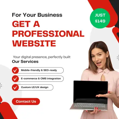 Affordable Web Design Toronto - Start From $149, View more