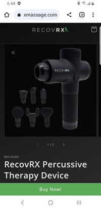 RecovRX  massage gun