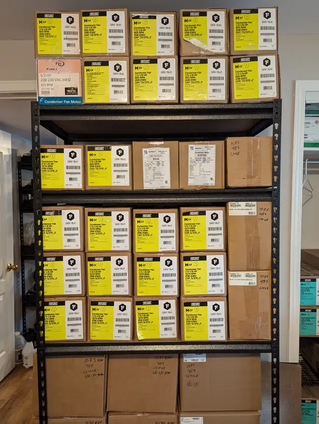 AC Parts -  Capacitors Condenser Fan Motors Contactors in Heating, Cooling & Air in City of Toronto - Image 2