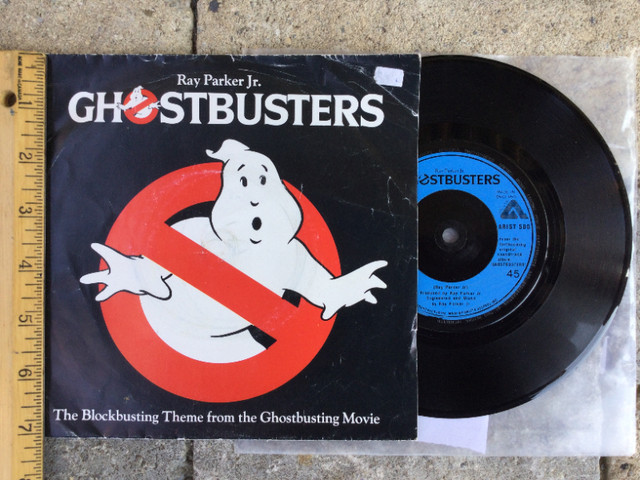Ghostbuster UK -Import Vinyl RECORD, -12 inch On Our Own, -UK 7" in Arts & Collectibles in Oshawa / Durham Region - Image 4