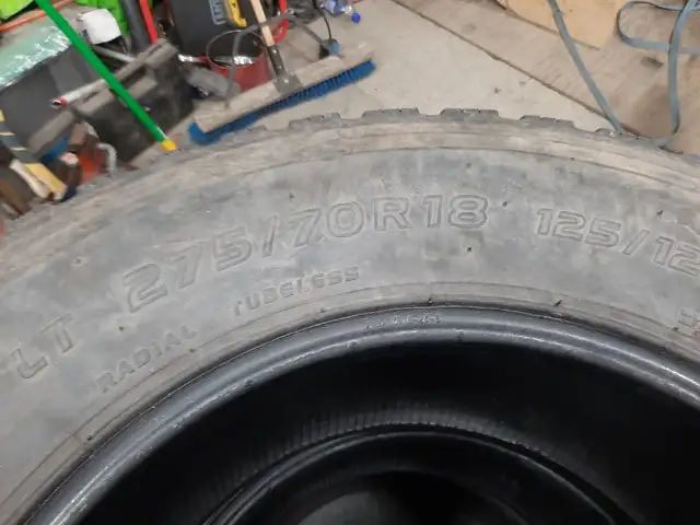 4 275/70R18 TOYO M55 10PLY TIRES 2 DIFERENT SETS OF 4 in Tires & Rims in Whitehorse - Image 4