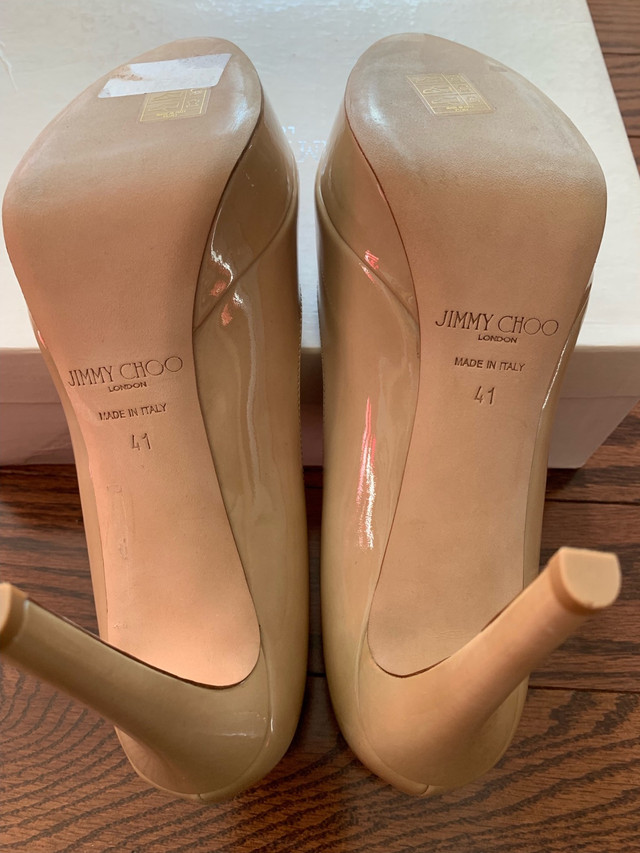 Jimmy Choo Authentic Platform Heels Size 41 in Women's - Shoes in Oakville / Halton Region - Image 4