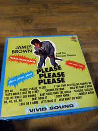 Vinyl Record James Brown Rare Please Please Please KING 909 EX