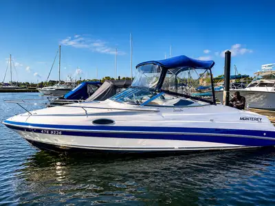 Enjoy an unforgettable day on the water aboard our beautiful Monterey bowrider. Perfect for groups o...