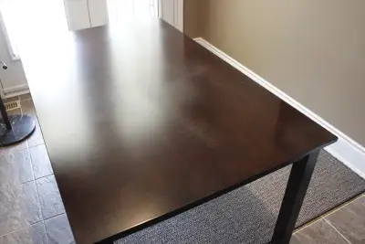 Wood dining table, View more