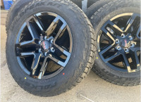 89. 4x 2000-2024 GMC Chevy 1500 rims and All-Weather tires