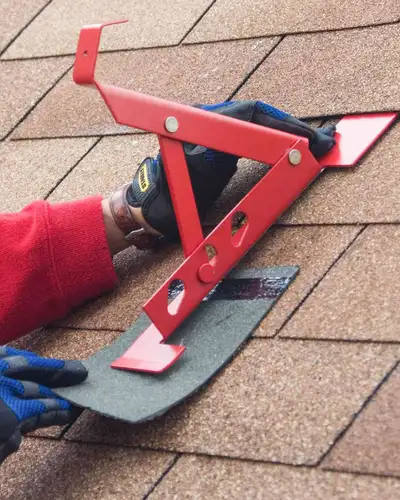 3 NEW ADJUSTABLE ROOFING RACKS FOR SHINGLE REPAIR, View more