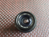 Vivitar 28mm Auto Wide Angle Lens.