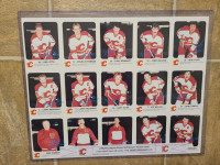 Rare 1986-87 Calgary Flames Red Rooster Hockey cards