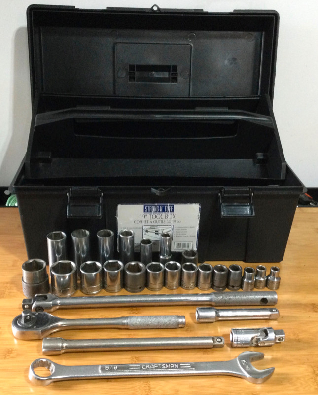 UNITOOL SOCKET SET & Toolbox Hand Tools Cornwall Kijiji