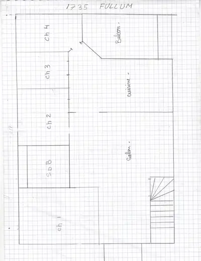 6 1/2 rue Fullum avec 4 chambres - 1er Septembre