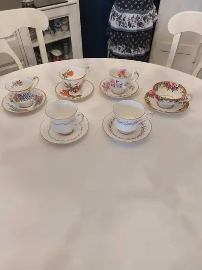 Paragon teacups 25$ each , View more