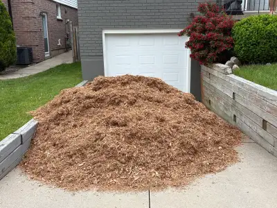 5 yards of super sac mulch, View more