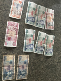Cuban pesos 