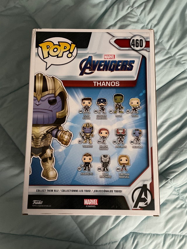 10" Special Edition Thanos FunkoPop in Arts & Collectibles in Dartmouth - Image 3