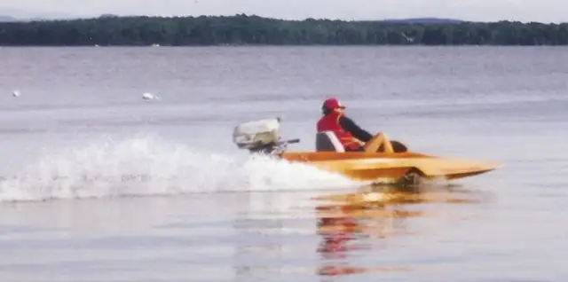 Skiff / Hydroplane Racing Boat with Trailer | Powerboats & Motorboats ...