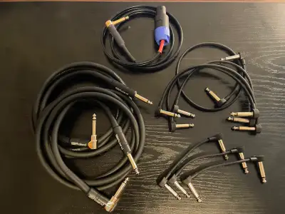 Cables - Speaker Guitar Pedal Lot, View more