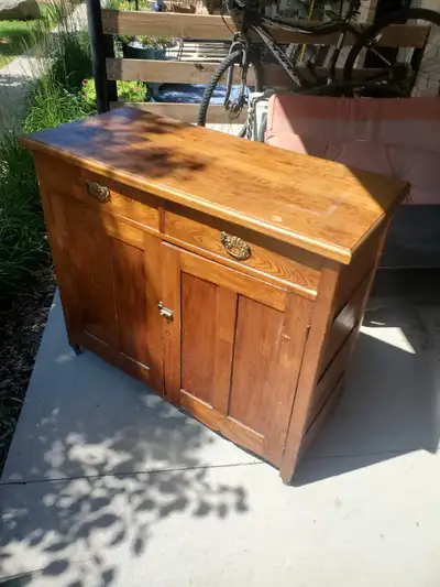 Antique hutch, View more