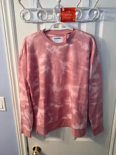 Men’s Pink Tie-Dye Sweater, View more