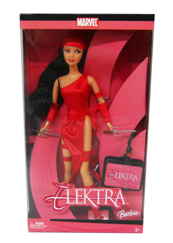 *NEW* 2005 Barbie as Elektra from Marvel Comics by Mattel in Toys & Games in Quesnel