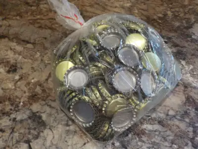 Beer caps and hand capper, View more