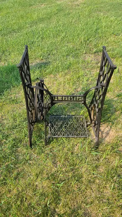 Cast Iron Singer Sewing Machine Base, View more