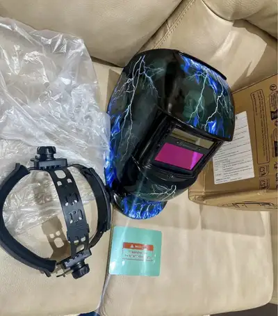New Safe Up Auto Darkening Welding Helmet, View more