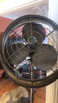 Vintage Electrohome standing fan 