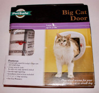BNIB big cat door / small dog door