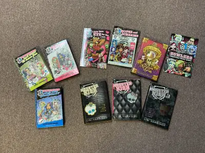 Lot of Monster High Books, View more