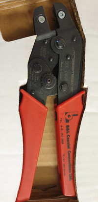 Pressmaster  Cable Crimping Tool DCC-0908 for Coax Connector