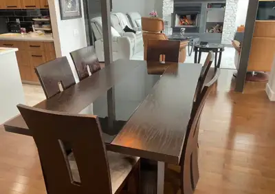 dining table & 6 chairs, View more