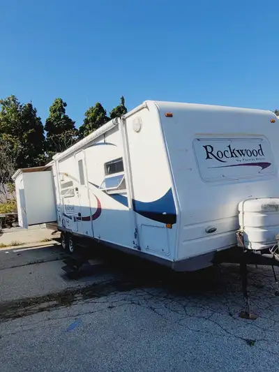 Rockwood travel trailer Has winter package built in Can be used in the winter.No problem In good con...