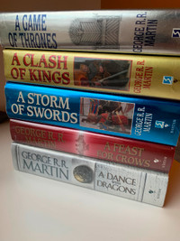 Song of Ice and Fire (First edition all 5 books) - George Martin