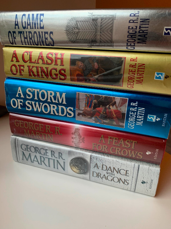 Song of Ice and Fire (First edition all 5 books) - George Martin in Fiction in Markham / York Region