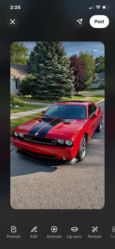This 2009 Dodge Challenger RT, boasting only 30,000 km, is a striking coupe that turns heads with it...